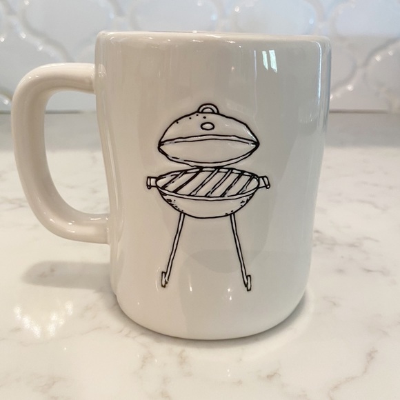 Rae Dunn BBQ King Mug 16 oz Two Sided - Picture 3 of 6